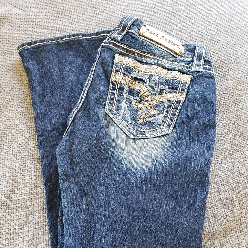 Rock Revival Distressed Jeans